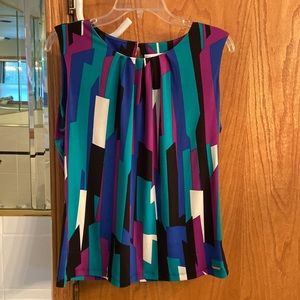 Calvin Klein sleeveless blouse